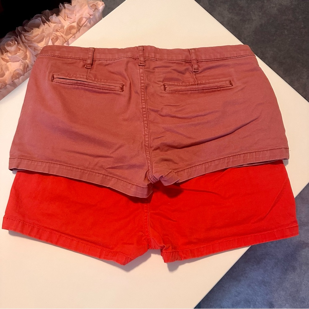 Set Of Two Express Twill Shorts Size 6 - image 3